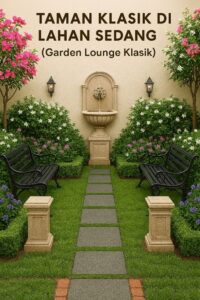 taman klasik lahan sedang