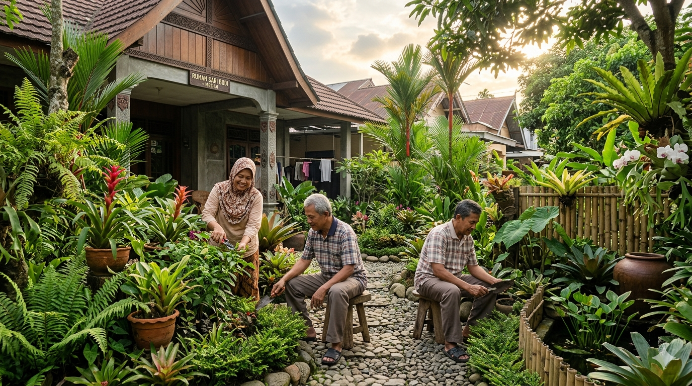 panduan taman tropis