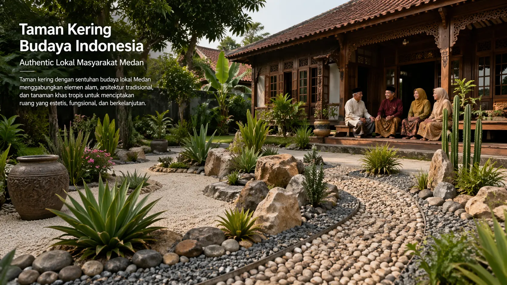taman kering medan budaya indonesia
