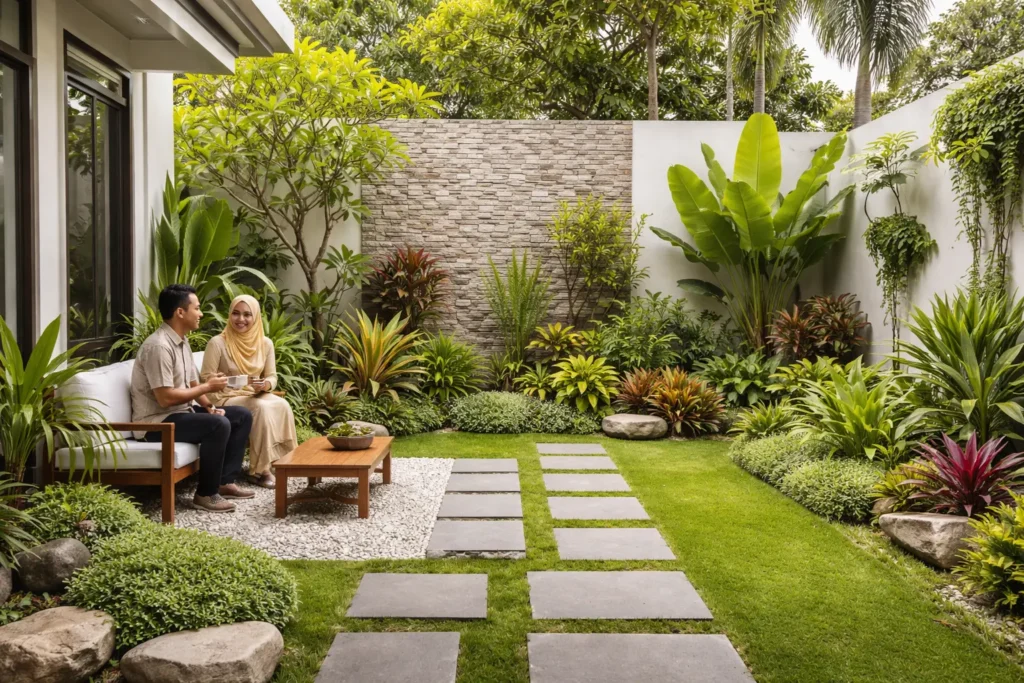 taman minimalis chichibu garden