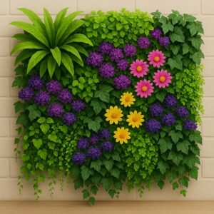 Artificial vertical garden