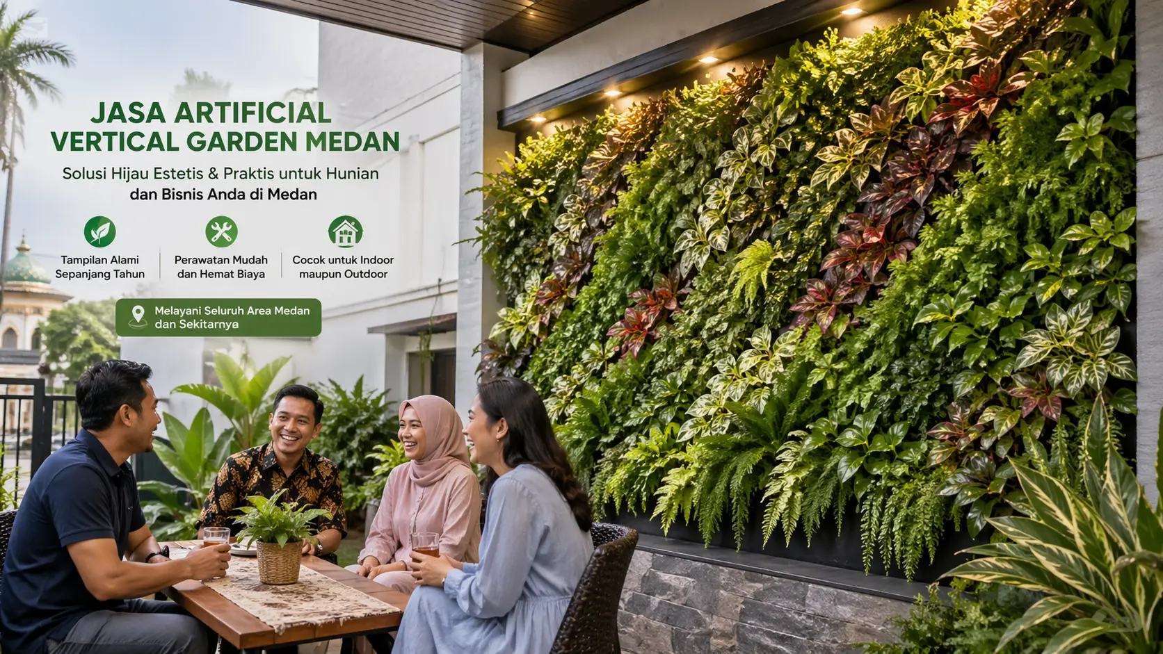 Jasa Artificial garden