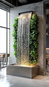 Kategori Water Feature: dinding air