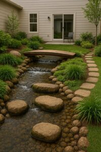 Kategori Water Feature: aliran air buatan