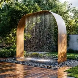 Kategori Water Feature: rain curtain