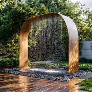Kategori Water Feature: rain curtain