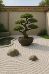 Taman-bonsai-zen