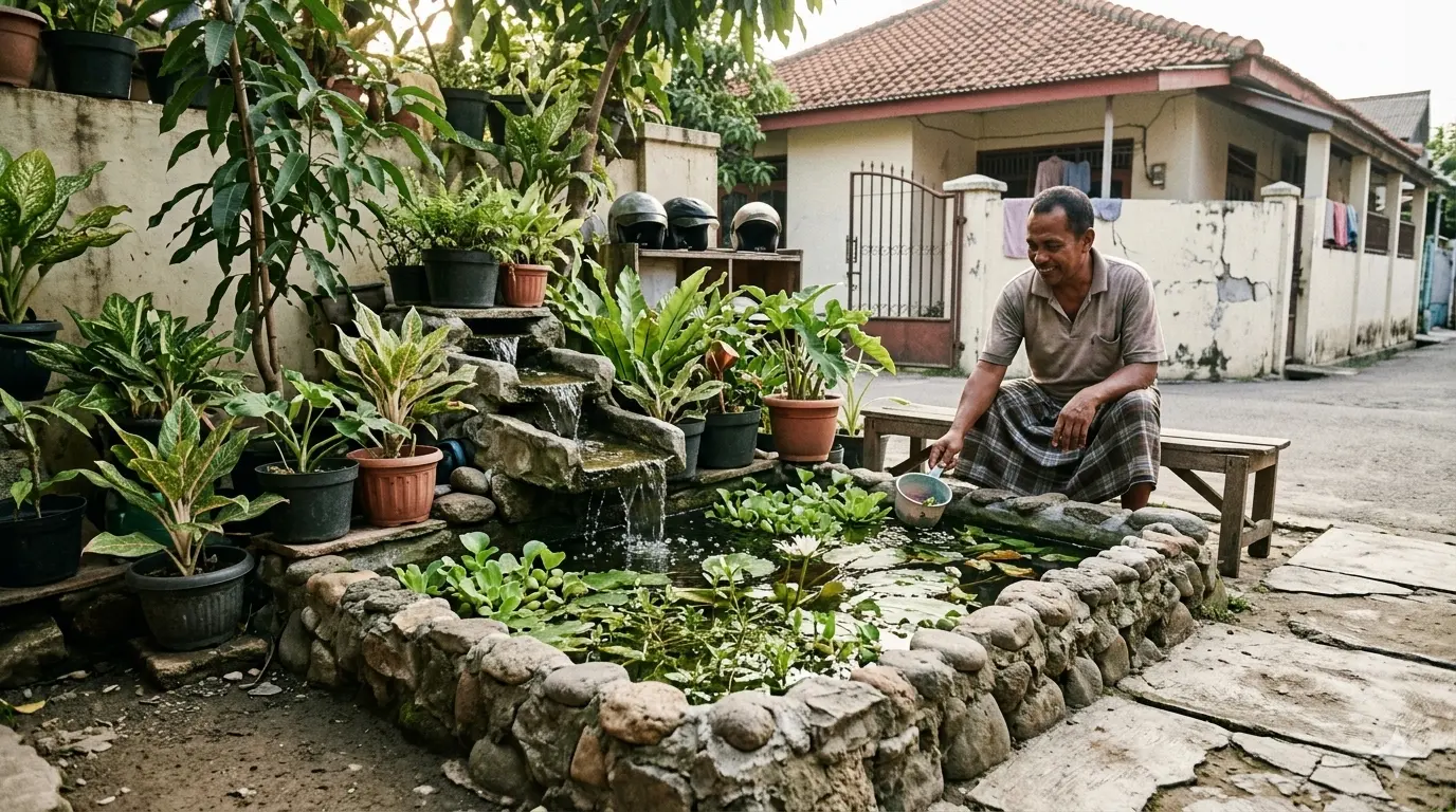 Water Feature: Sentuhan Air untuk Mempercantik Taman