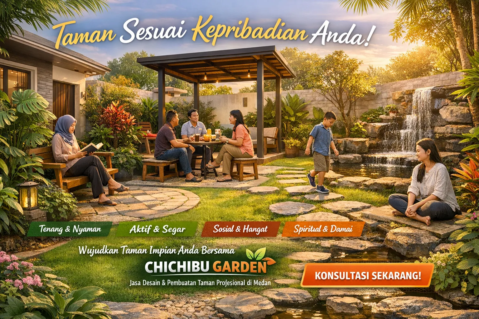 Konsep taman