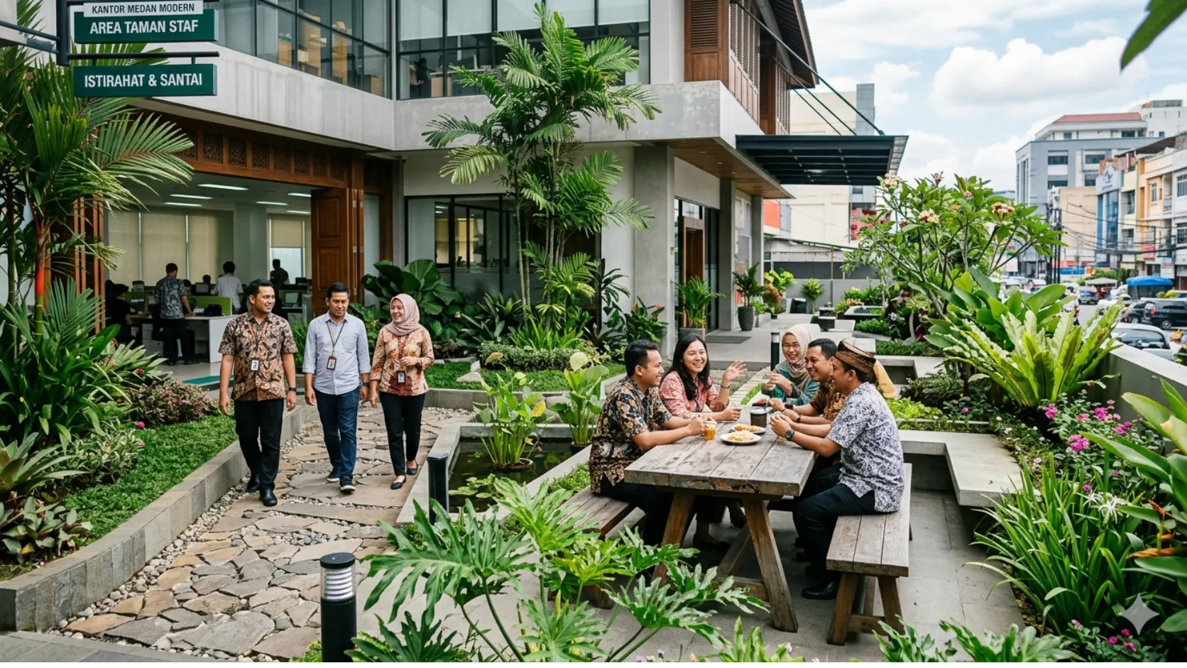 taman kantor