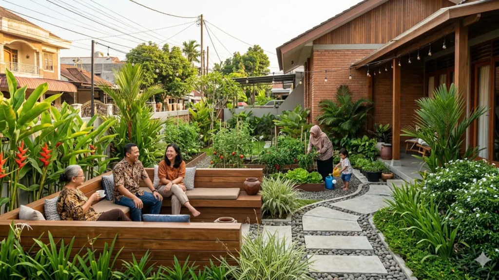 Trend taman modern
