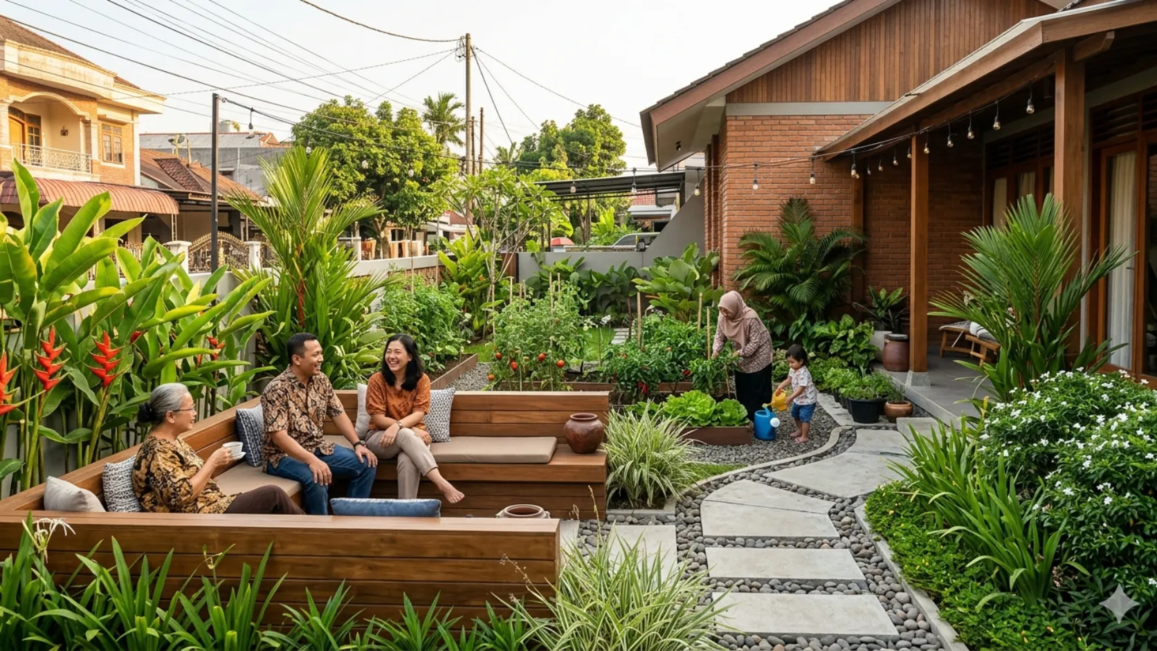Trend taman modern