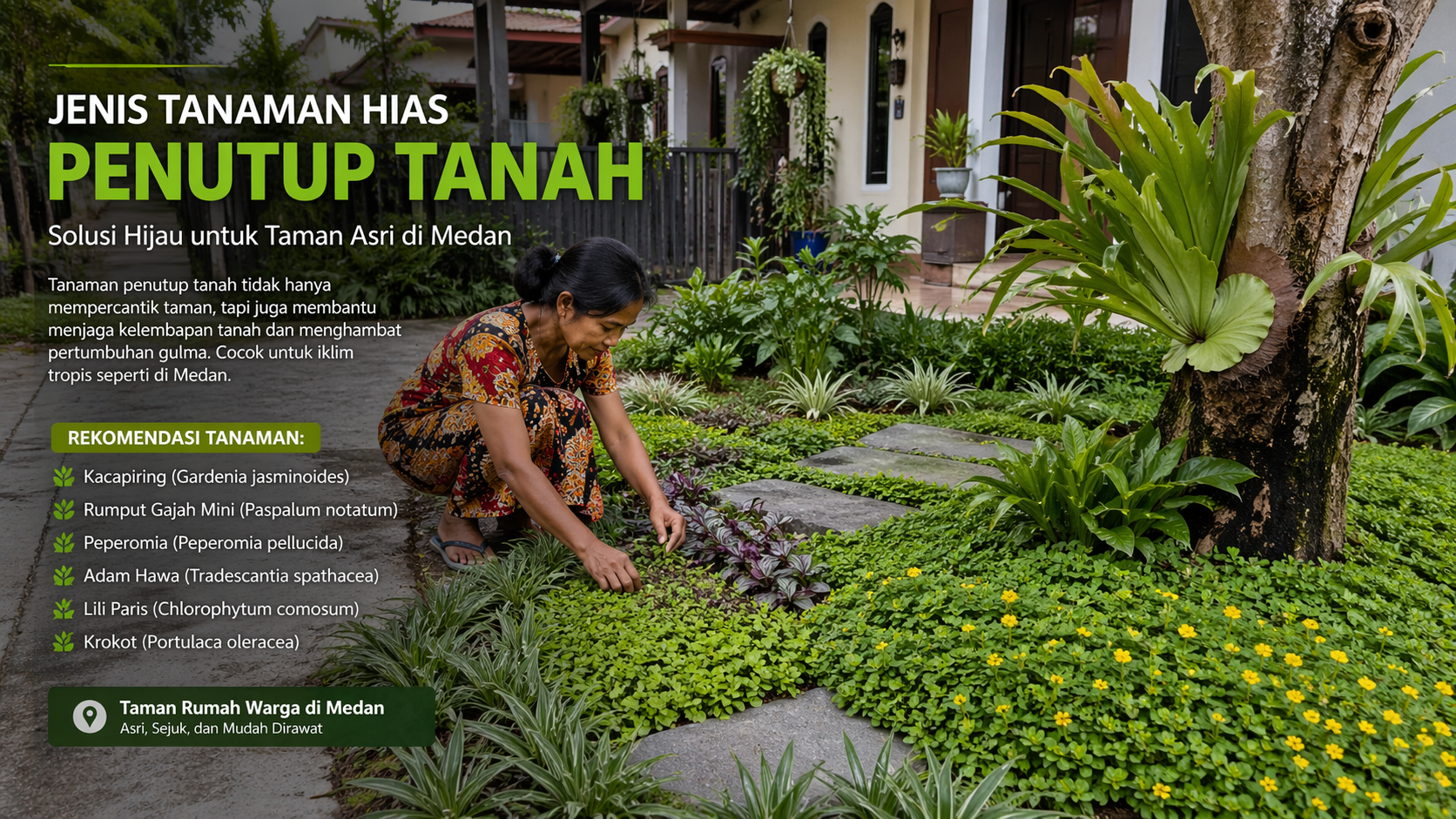 tanaman hias penutup tanah