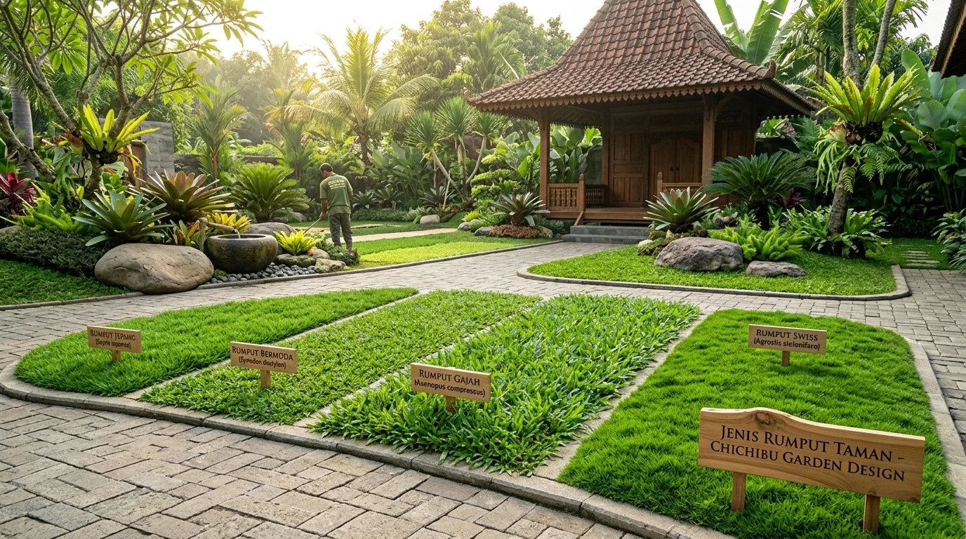 Jenis rumput taman