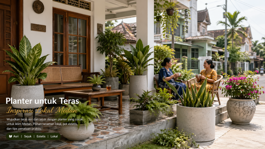 planter untuk teras