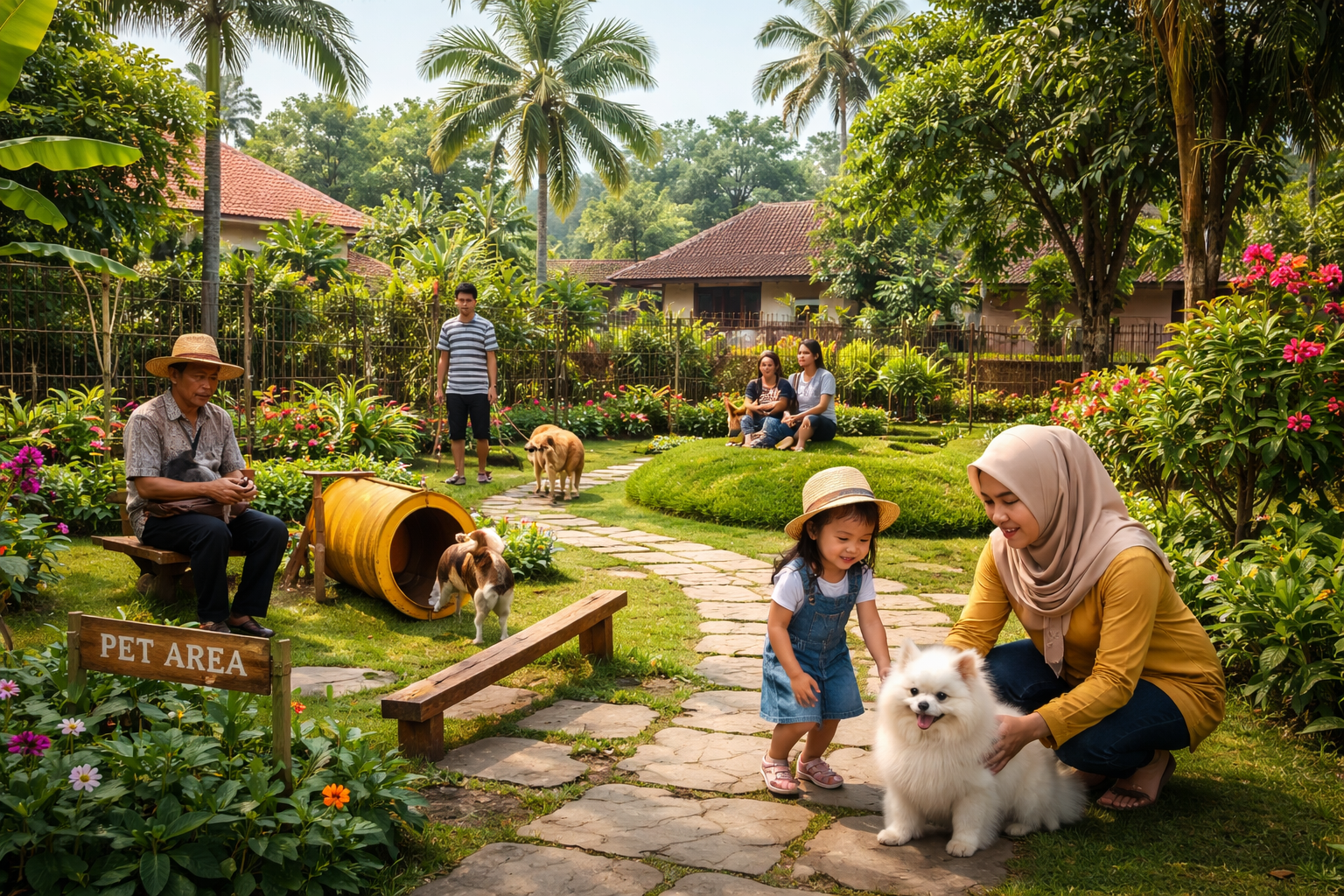 taman ramah hewan