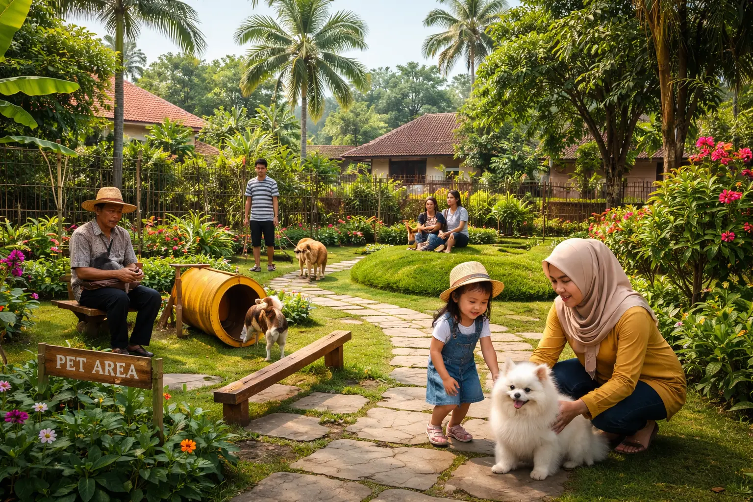 taman ramah hewan