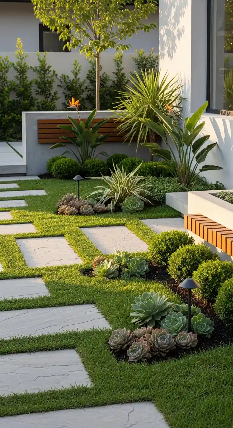 Taman Minimalis Modern 1