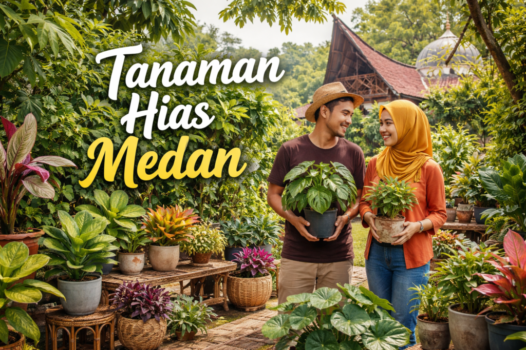 tanaman hias daun medan