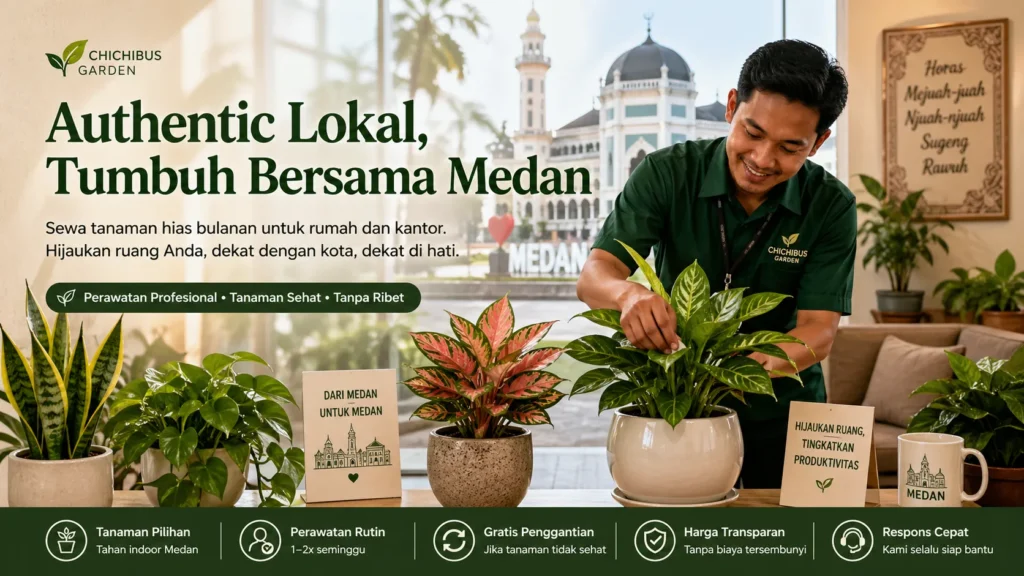 sewa tanaman hias bulanan