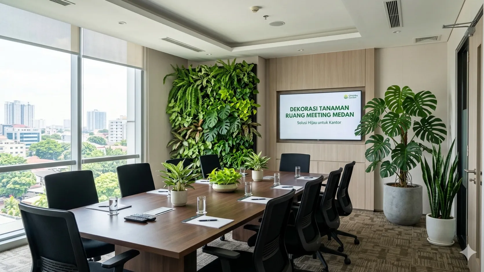 tanaman ruang meeting