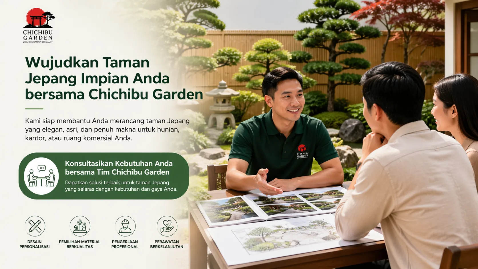 merawat taman