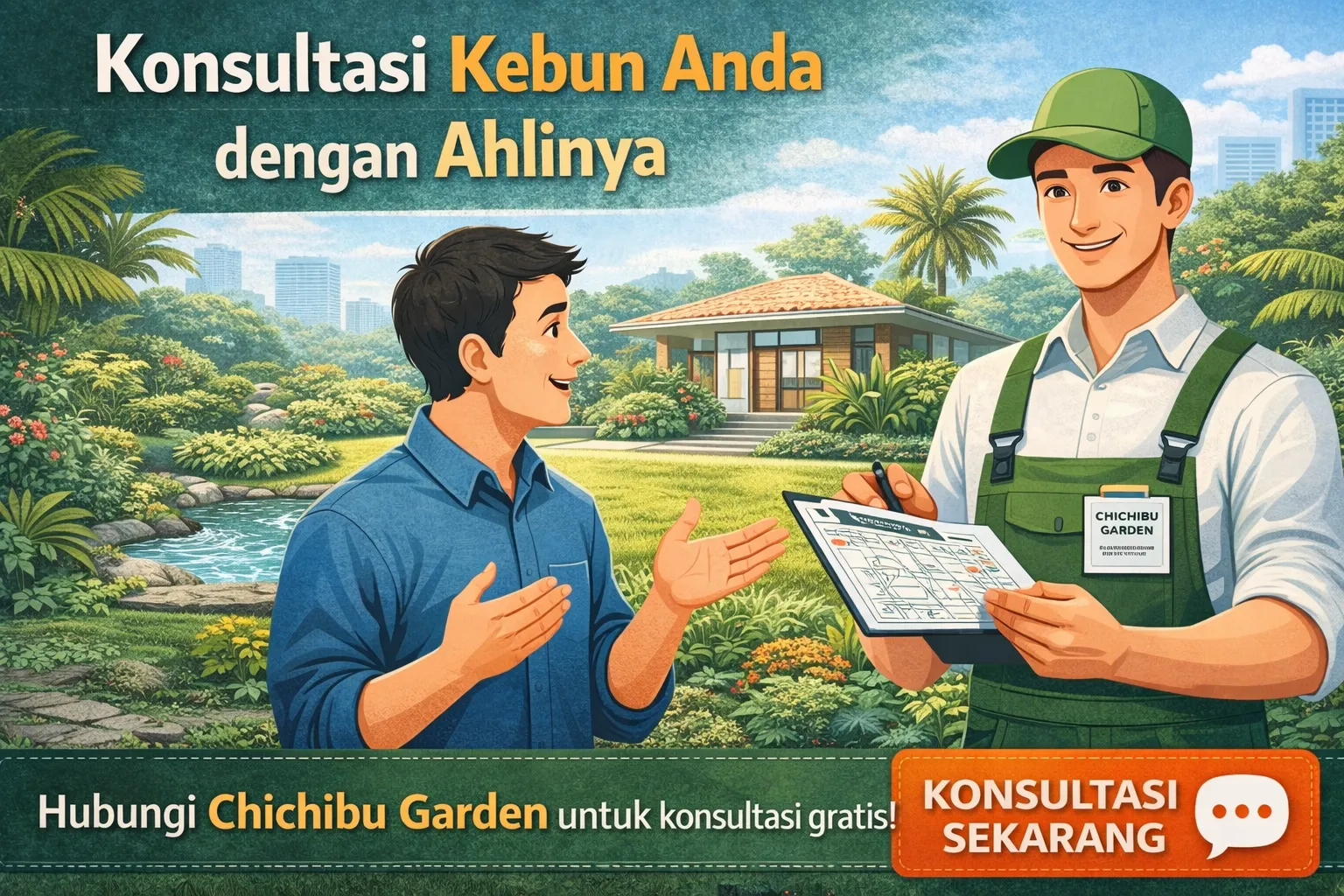 jasa landscape profesional medan