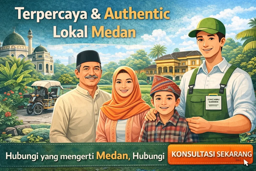 jasa landscape profesional medan