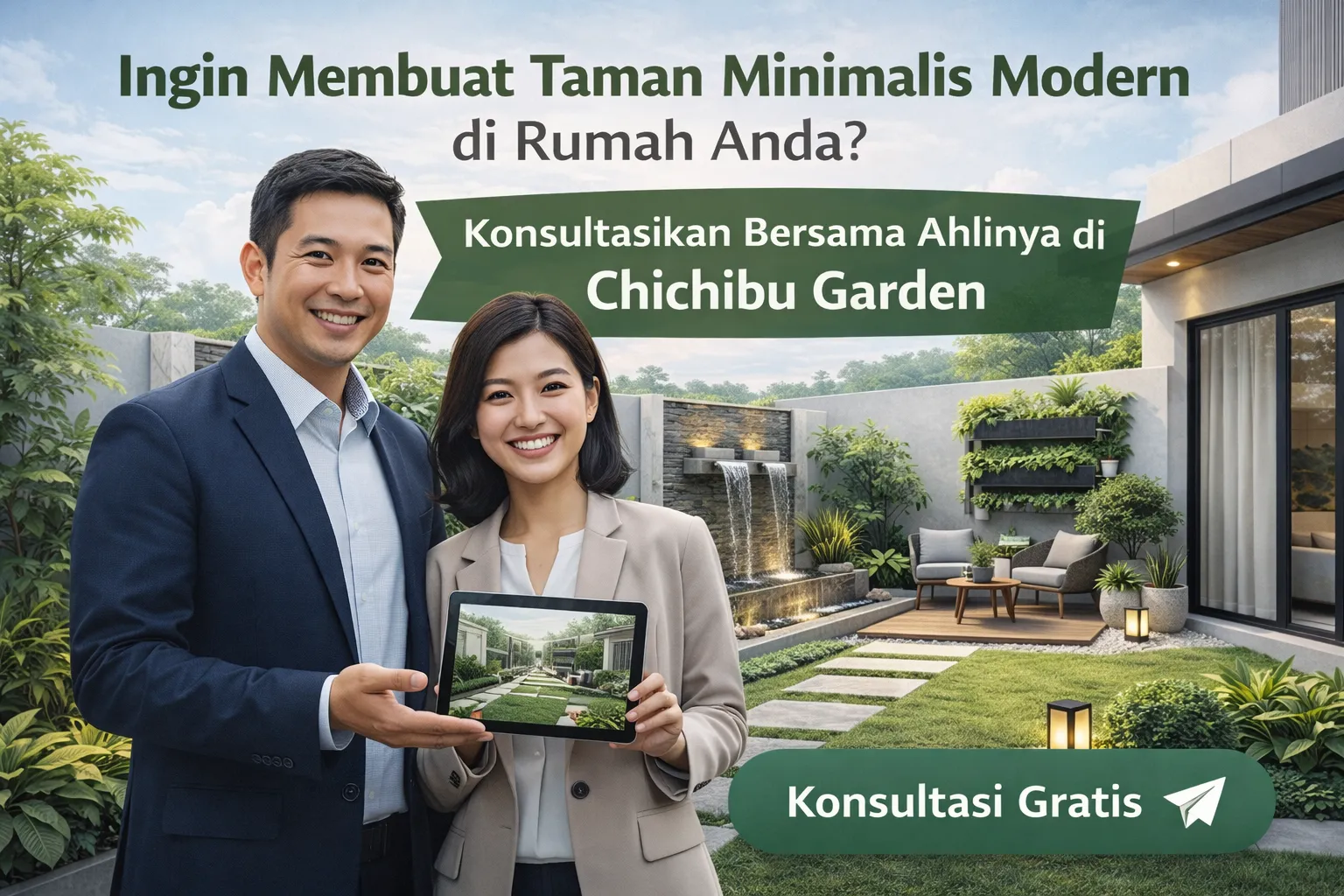 taman minimalis