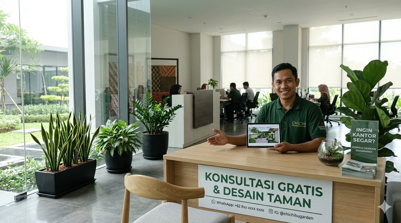 Jasa perawatan tanaman kantor medan