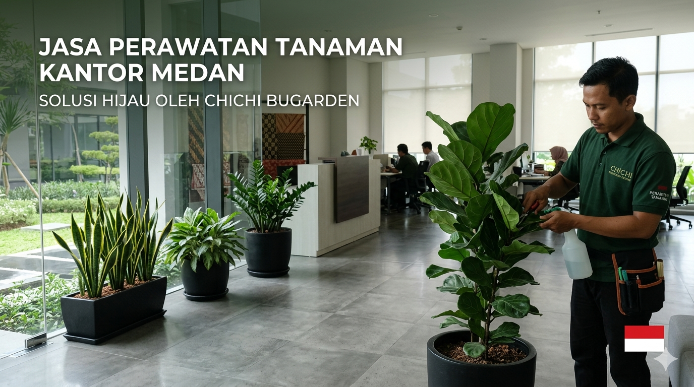 Jasa perawatan tanaman kantor