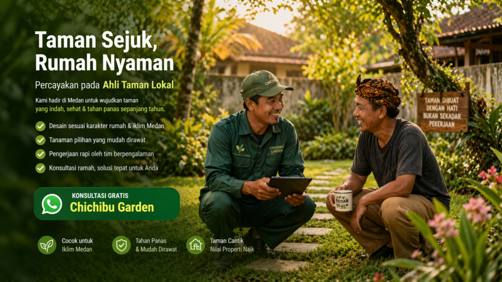 rumput jepang dan rumput gajah mini chichibu