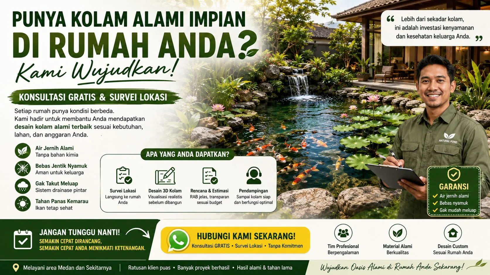 kolam alami